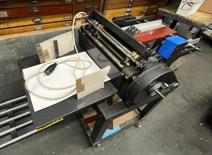 Scoring and Perforating machines Rollem Champion 990