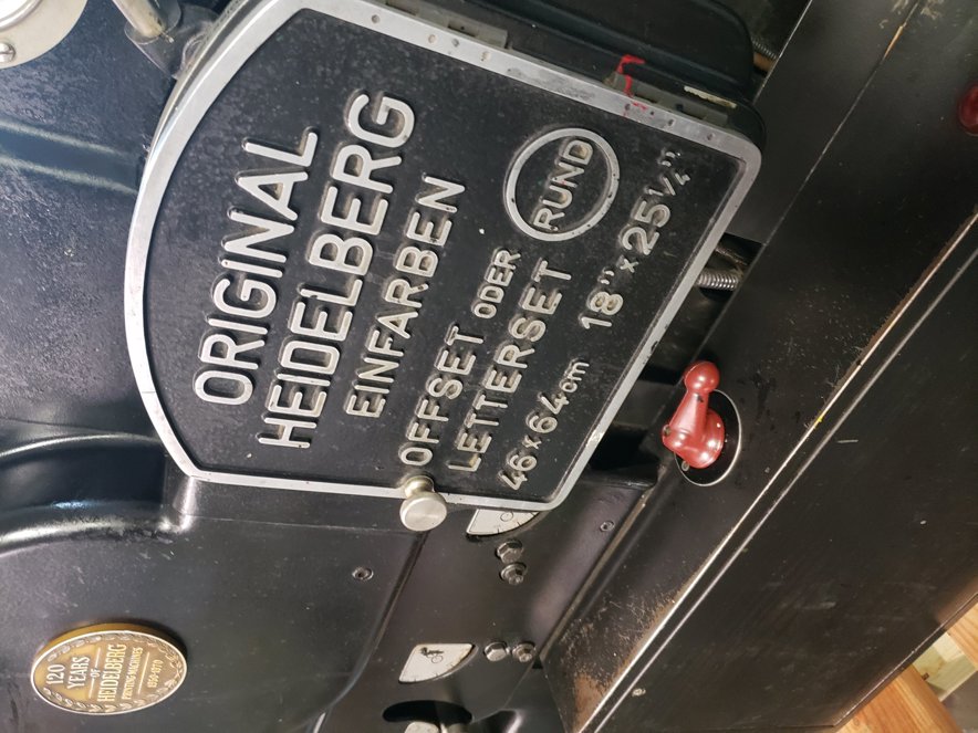 Sheet Fed / Offset Heidelberg KORD 64 -BLACK