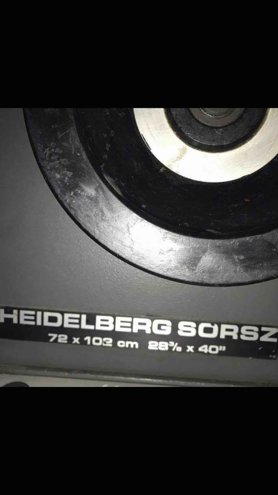 Sheet Fed / Offset Heidelberg SORS Z (S-Line)