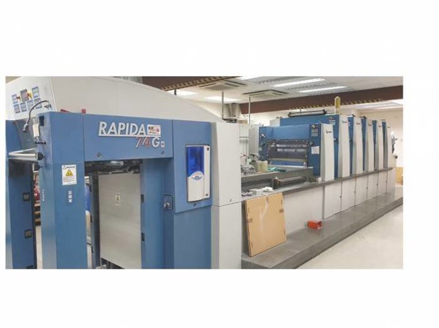 Sheet Fed / Offset KBA 74 G-5 L ALV2 CX PWHA