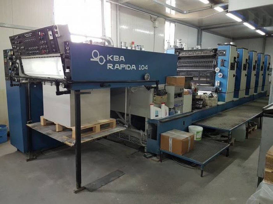 Sheet Fed / Offset KBA Rapida RA 104-5
