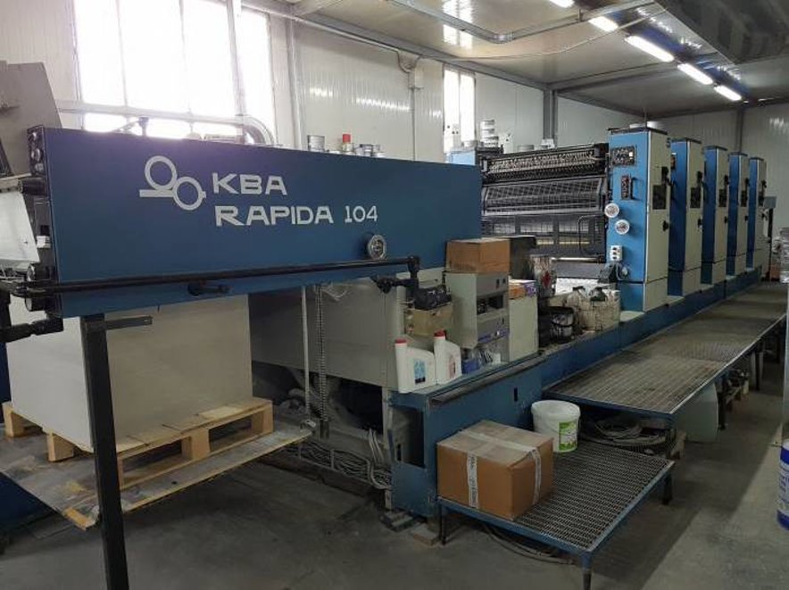Sheet Fed / Offset KBA Rapida RA 104-5