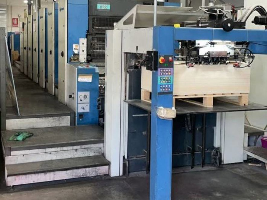 Sheet Fed / Offset KBA Rapida RA 105 6 L PWVA UV LED