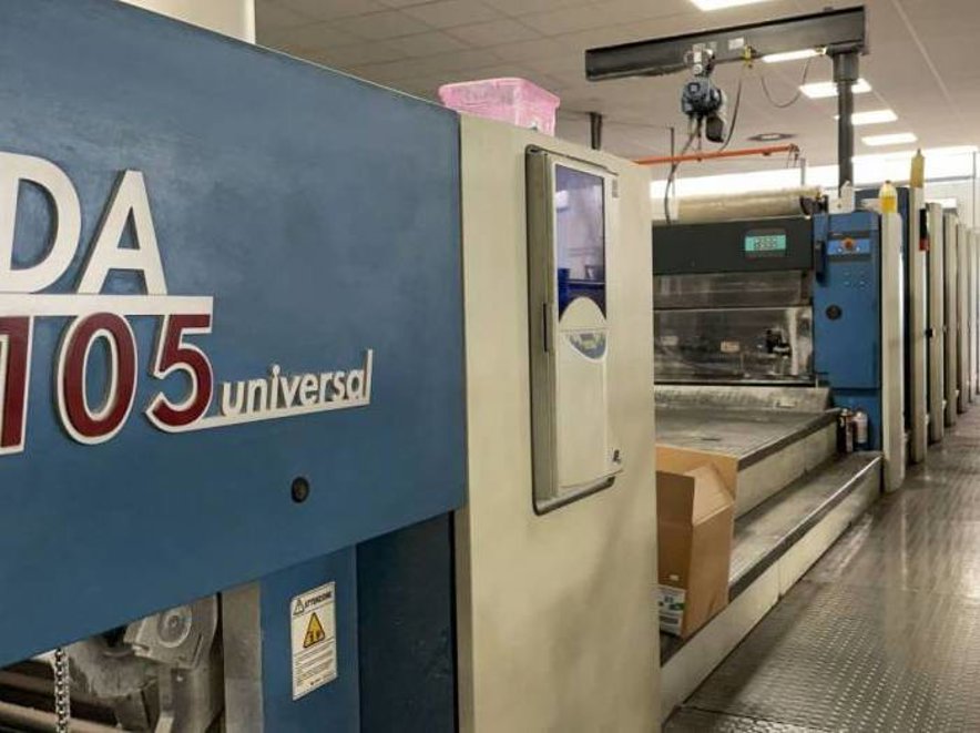 Sheet Fed / Offset KBA Rapida RA 105 6 L PWVA UV LED