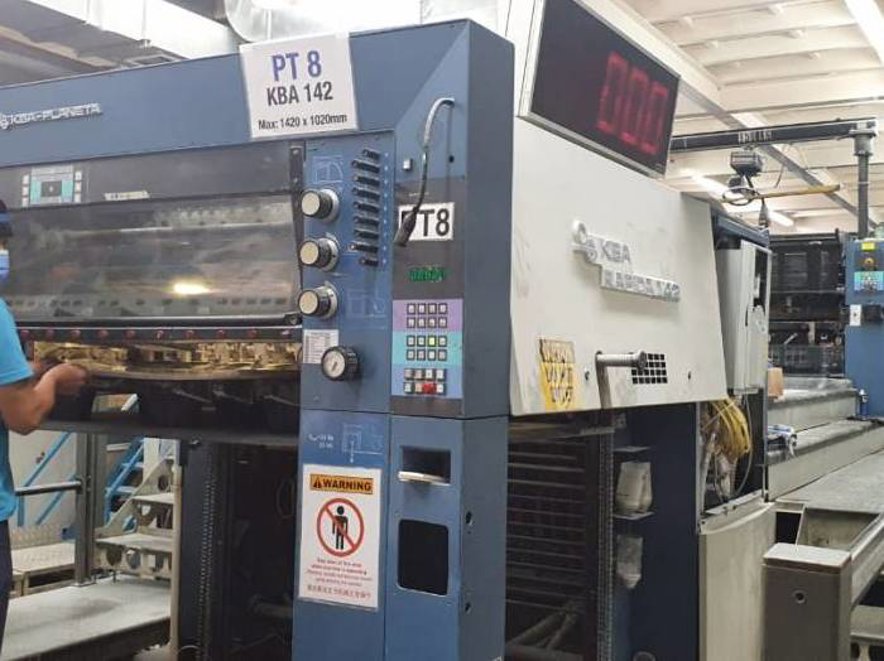 Sheet Fed / Offset KBA Rapida RA 142-6+L