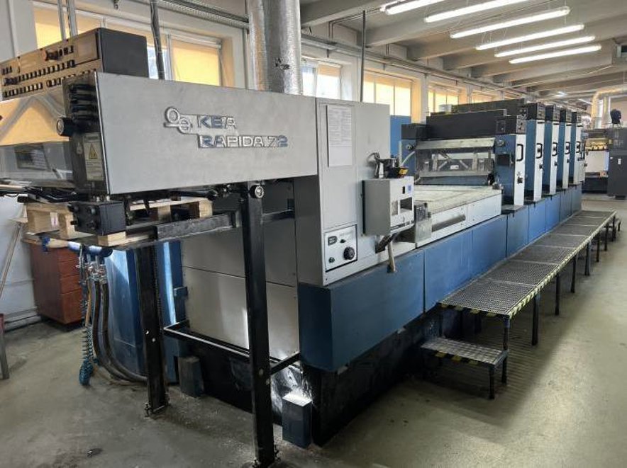 Sheet Fed / Offset KBA Rapida RA 72-4+L