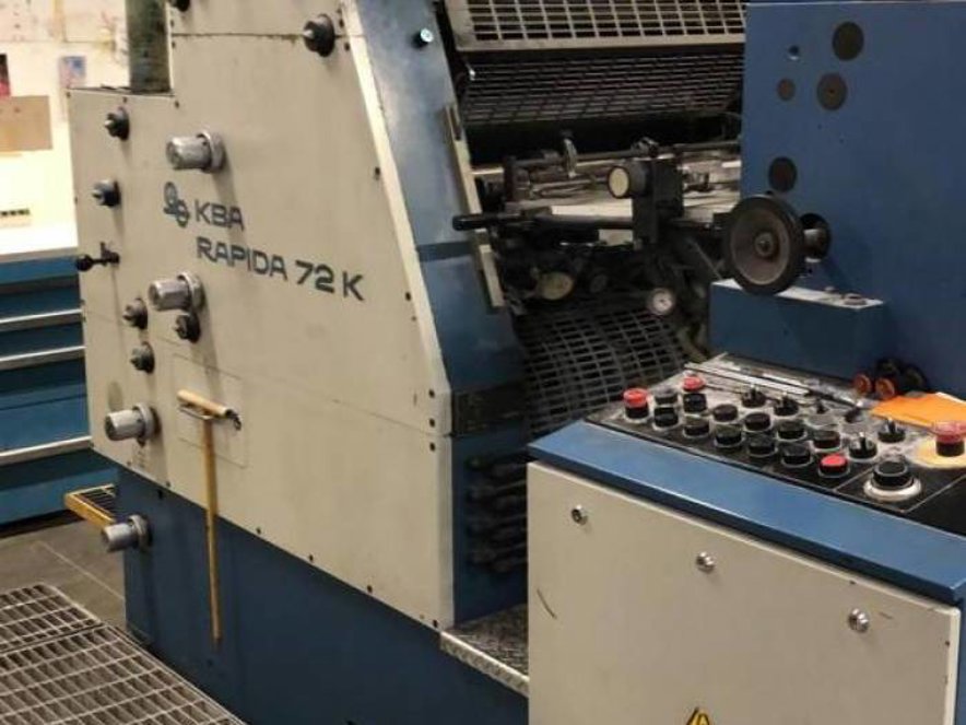 Sheet Fed / Offset KBA Rapida RA 72 K