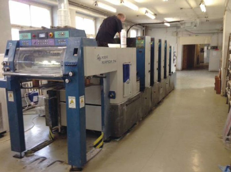 Sheet Fed / Offset KBA Rapida RA 74-4