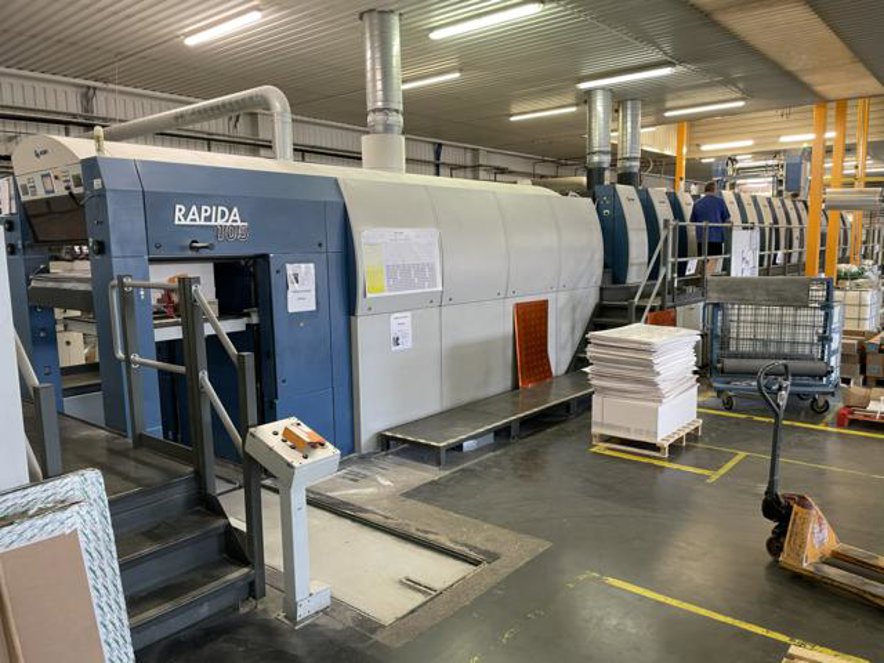 Sheet Fed / Offset KBA Rapida 105 C+L-T-T-7+L-T-T+L-ALV3-CX Hybrid