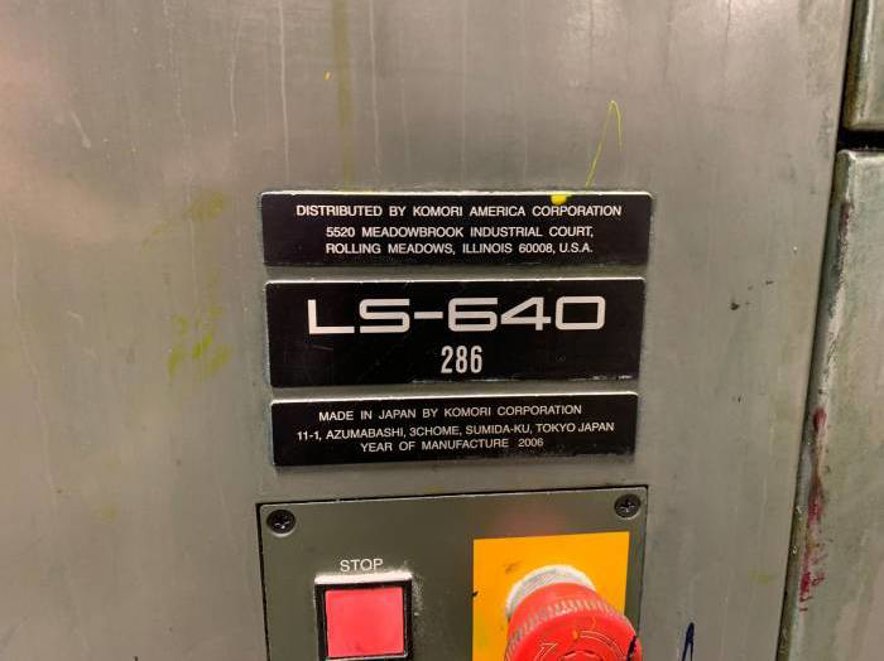 Sheet Fed / Offset Komori LS 640 CX