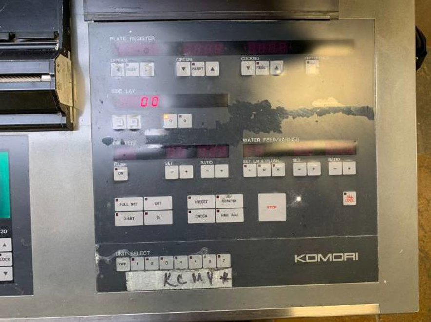 Sheet Fed / Offset Komori LS 640 CX