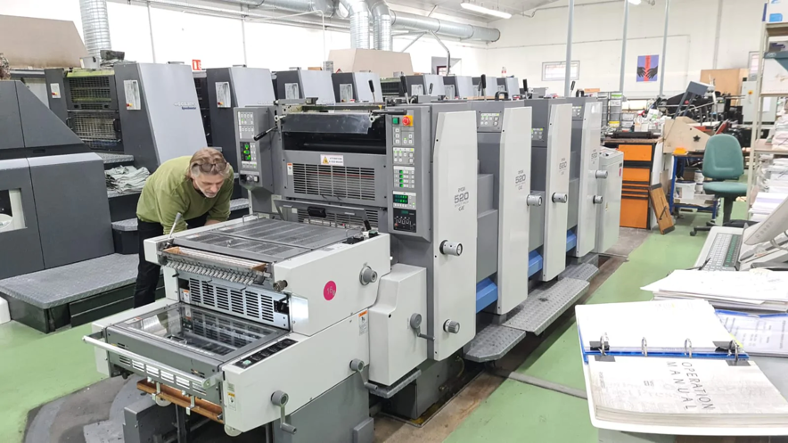 Sheet Fed / Offset Ryobi 524 GE