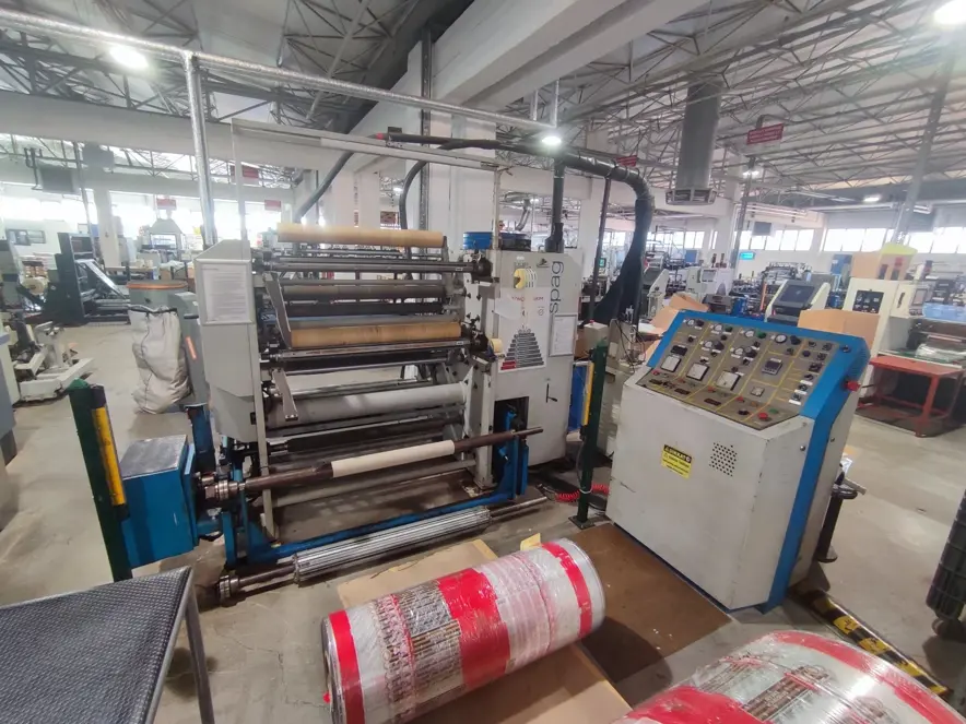 Slitter rewinders Spag & Dieck slitter/ macro unit